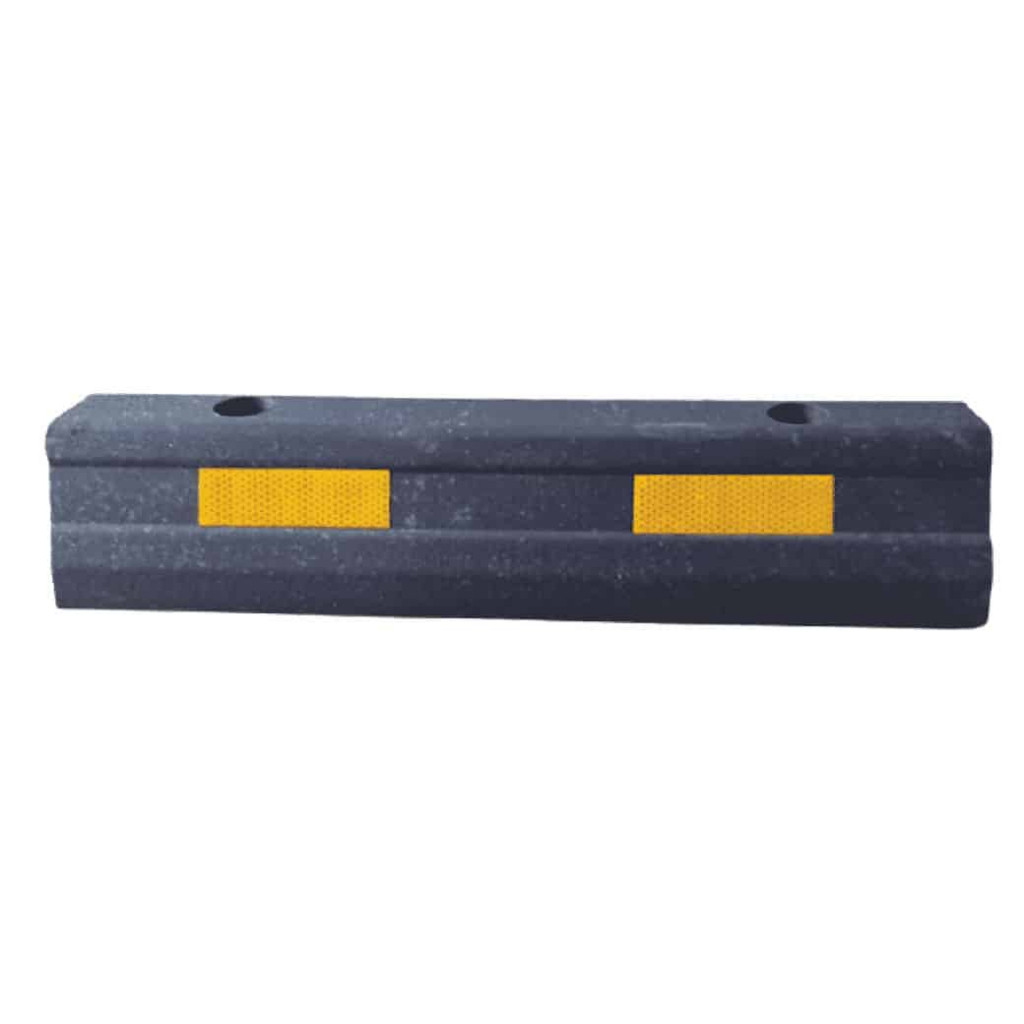 ยางกั้นล้อขนาด 50x13x10.5cm. รับน้ำหนักได้ 60 ตัน
