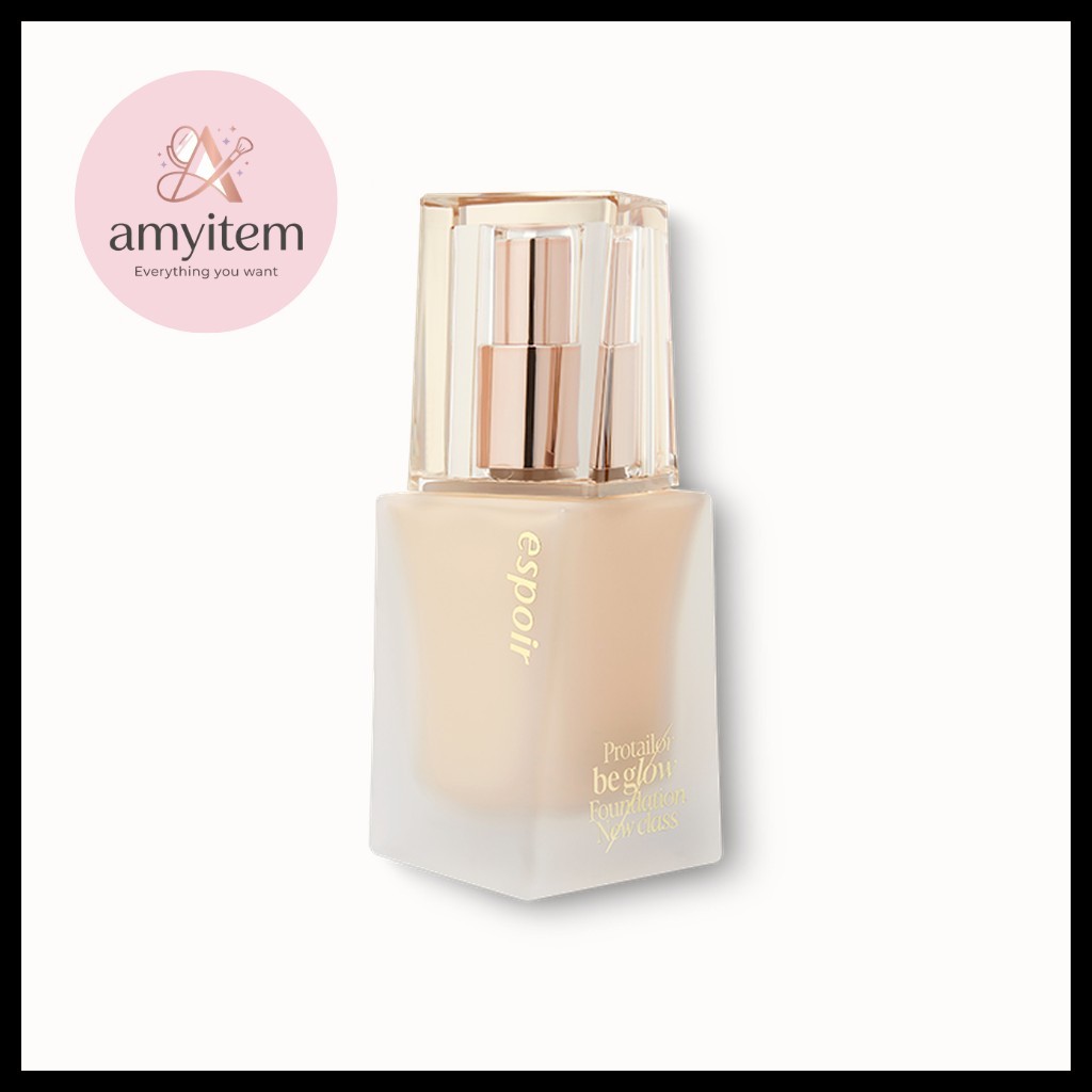 [Espoir] Protailor Be Glow Foundation New Class -No.1 Vanilla / Korean Foundation / Radiant Glow by 