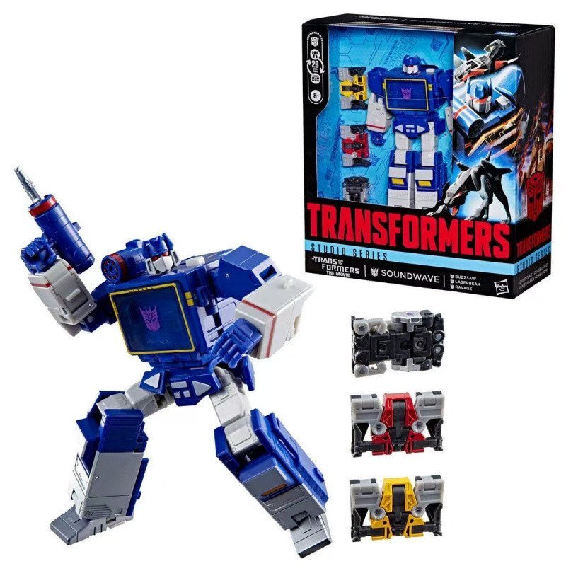 พร้อมสต็อก Hasbro Transformers Toy SS Series SS86 ภาพยนตร์ขนาดใหญ่ L-Class Leader-Class Sonic Tape C
