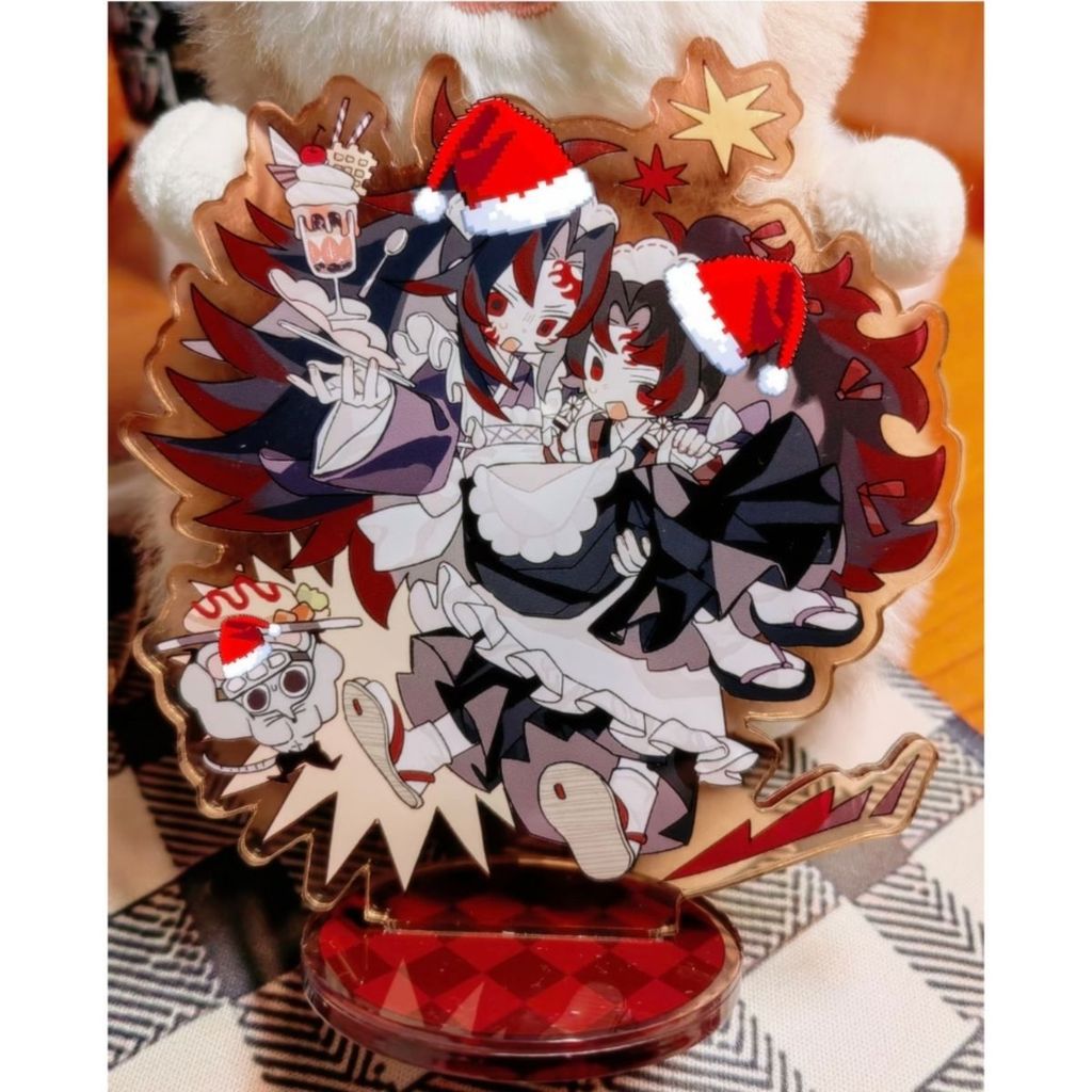 Demon Slayer Tsugikuni Yoriichi Michikatsu DIY อะคริลิคเดสก์ท็อปเครื่องประดับของขวัญสําหรับเพื่อน