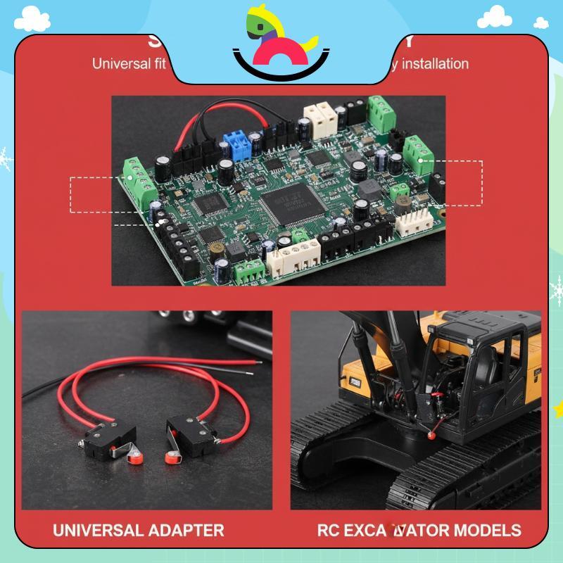 [shnzbaodand] อัพเกรดสวิตช์จํากัดสําหรับแขนขับรถเซอร์โวชิ้นส่วนของ HUINA 15 ช่อง 1550 1/14 RC รถขุดโ