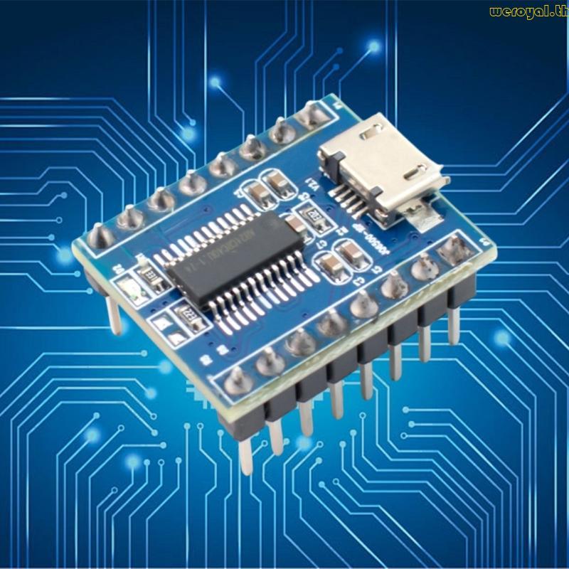 Weroyal Serial Port ควบคุมเครื่องเล่นเสียง JQ6500 โมดูลเสียงสําหรับโครงการ DIY