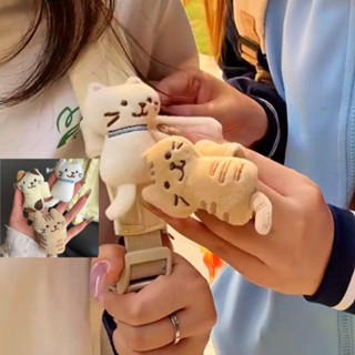 แมวตุ๊กตาพวงกุญแจกระเป๋าการ์ตูนกระเป๋าเป้สะพายหลังเสน่ห์สําห…