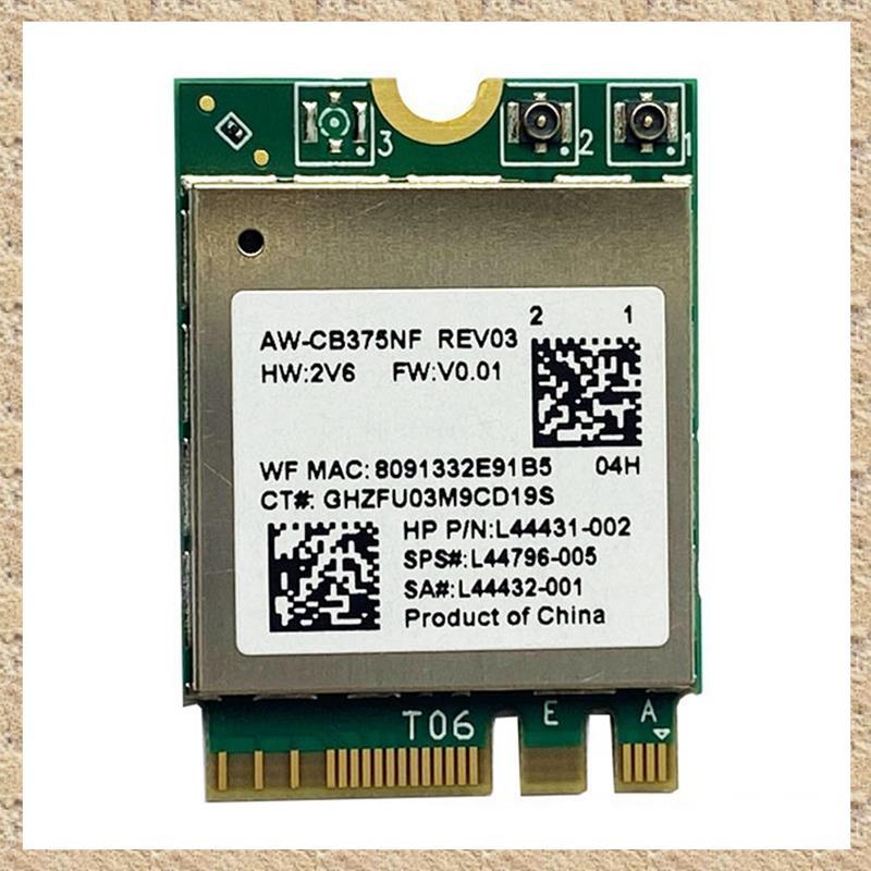 RTL8822CE 2.4G/5G Dual-Band Gigabit การ์ดเครือข่ายไร้สายในตัวบลูทูธ 5.1 NGFF M.2 การ์ด WiFi สําหรับแ