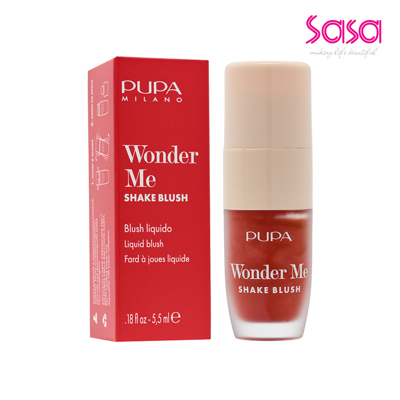 Pupa Wonder Me Shake Blush (03 Strawber Daiquiri) (5.5ml)