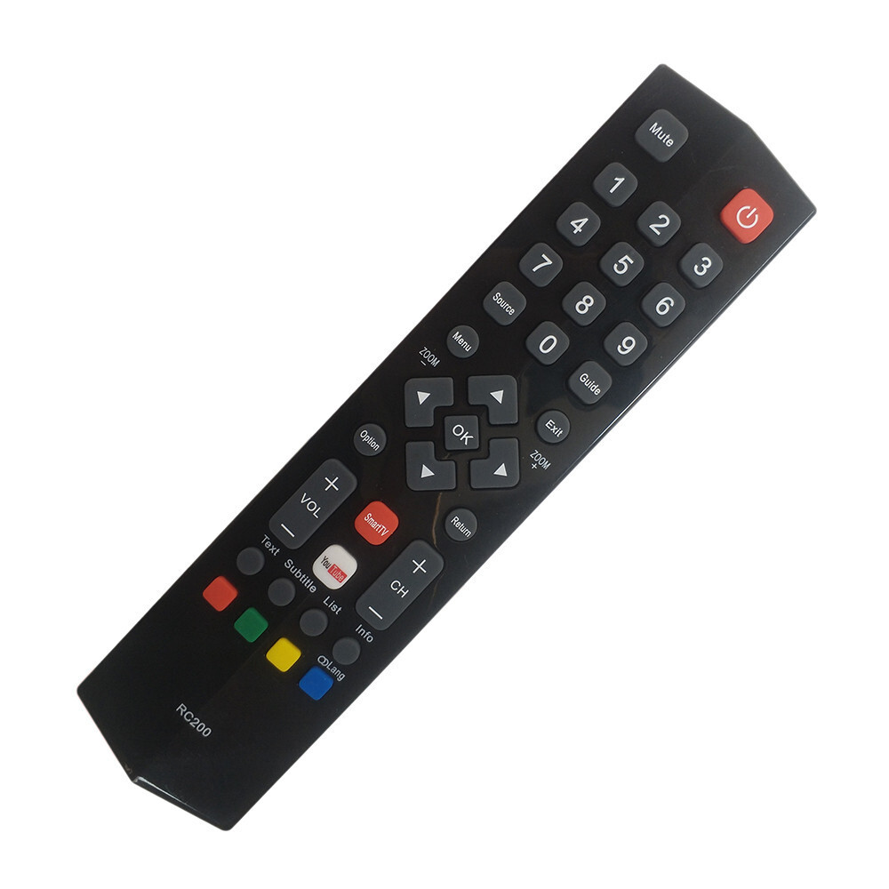 ใหม่เปลี่ยน RC200 สําหรับ TCL LCD LED TV รีโมทคอนโทรล 06-520W37-E009X L55E4700