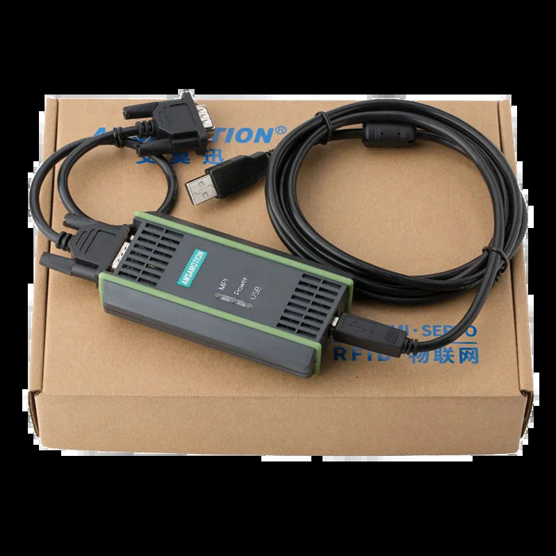 6ES7 972-0CB20-0XA0 สายการเขียนโปรแกรม USB-MPI สําหรับ Siemens S7 200/300/400 PLC USB ถึง MPI/DP/PPI