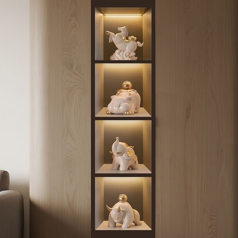 ม้าสำเร็จ ของแต่งบ้าน ตกแต่งบ้าน ตกแต่งห้อง ตกแต่งประตู ตกแต่งโต๊ะ ตกแต่งคาเฟ่ ของตกแต่ง แต่งบ้าน วัสดุเรซิน ของขวัญเปิดร้านย้ายบ้าน คุณภาพสูง ลักชัวรี - รูปที่ 3