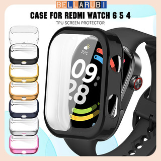 ฝาครอบคลุมกีฬาอ่อน for Smartwatch Redmi Watch 6 / Redmi Watch 5 / Redmi Watch 4 อุปกรณ์ปกป้องหน้าจอ TPU