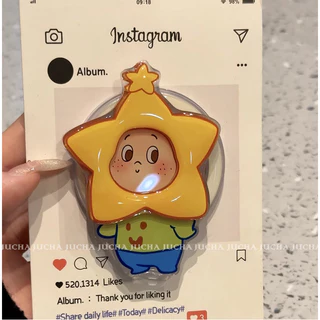 การ์ตูนการ์ตูน Star Magnetic Case Samsung S26 S21 S22 S23 S24 S25 FE Ultra เคสโทรศัพท์ Samsung 23ultra เคสป้องกัน S24 + เคสโทรศัพท์สีขาว