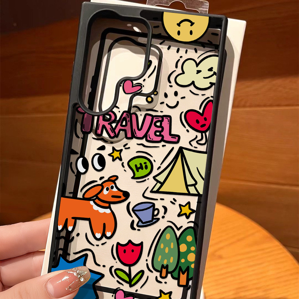 เคสโทรศัพท์ For Samsung A56 A55 S24 S25 Ultra Case Samsung A17 A07 S23 A36 A06 A16 A05S A54 A35 A15 S26 Ultra อะคริลิก - รูปที่ 6