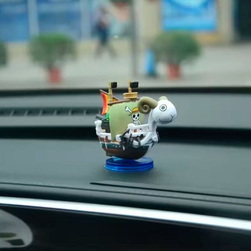 One Piece - Thousand Sunny/Going Merry Grand Ship Collection ชุดเดสก์ท็อปตกแต่งวันเกิดสร้างสรรค์ของขวัญสะสมความเครียดบรรเทาของเล่นสร้างสรรค์ - รูปที่ 3
