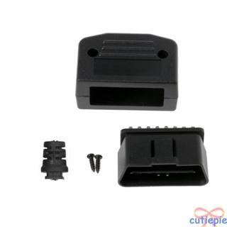 Cutie OBD II OBD2 16Pin Male Extension Opening Cable Truck D…
