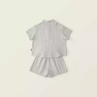Hania kids พร้อมส่ง - ชุดเซต 2 ชิ้น ลายทาง มินิมอล เสื้อกางเกง ใส่สบาย - K5125796
