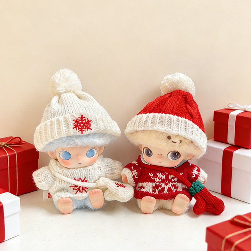 🔥ชุดตุ๊กตา Dimoo Journal of New Life ชุดเสื้อผ้าตุ๊กตาขนาด 10-15 ซม ชุด Dimoo New Year Clothes