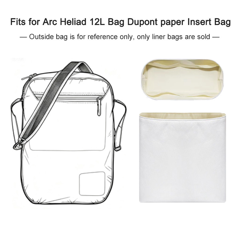 กระเป๋า Ultra-Light Dupont สำหรับ Arc Heliad 12L ใช้เป็น organizer และป้องกันรูปร่างของสิ่งของ
