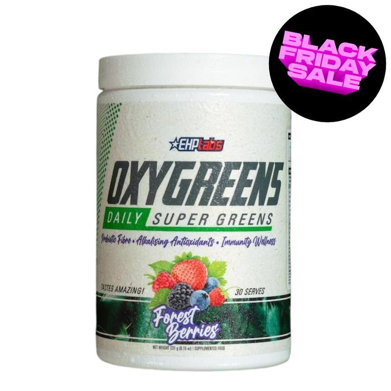 EHPlabs OxyGreens Daily Super Greens Powder - 30 เสิร์ฟ - Gut Cleanse & Digestiveon, Fibre Organic, 
