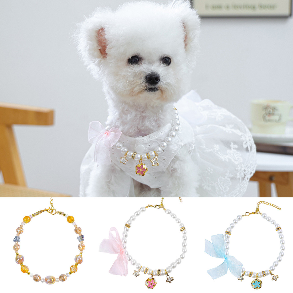 CTS ปลอกคอสุนัขคริสตัลสําหรับสุนัขขนาดเล็ก, สร้อยคอสัตว์เลี้ยงแบบปรับได้ประกายพร้อม Bling สําหรับลูก