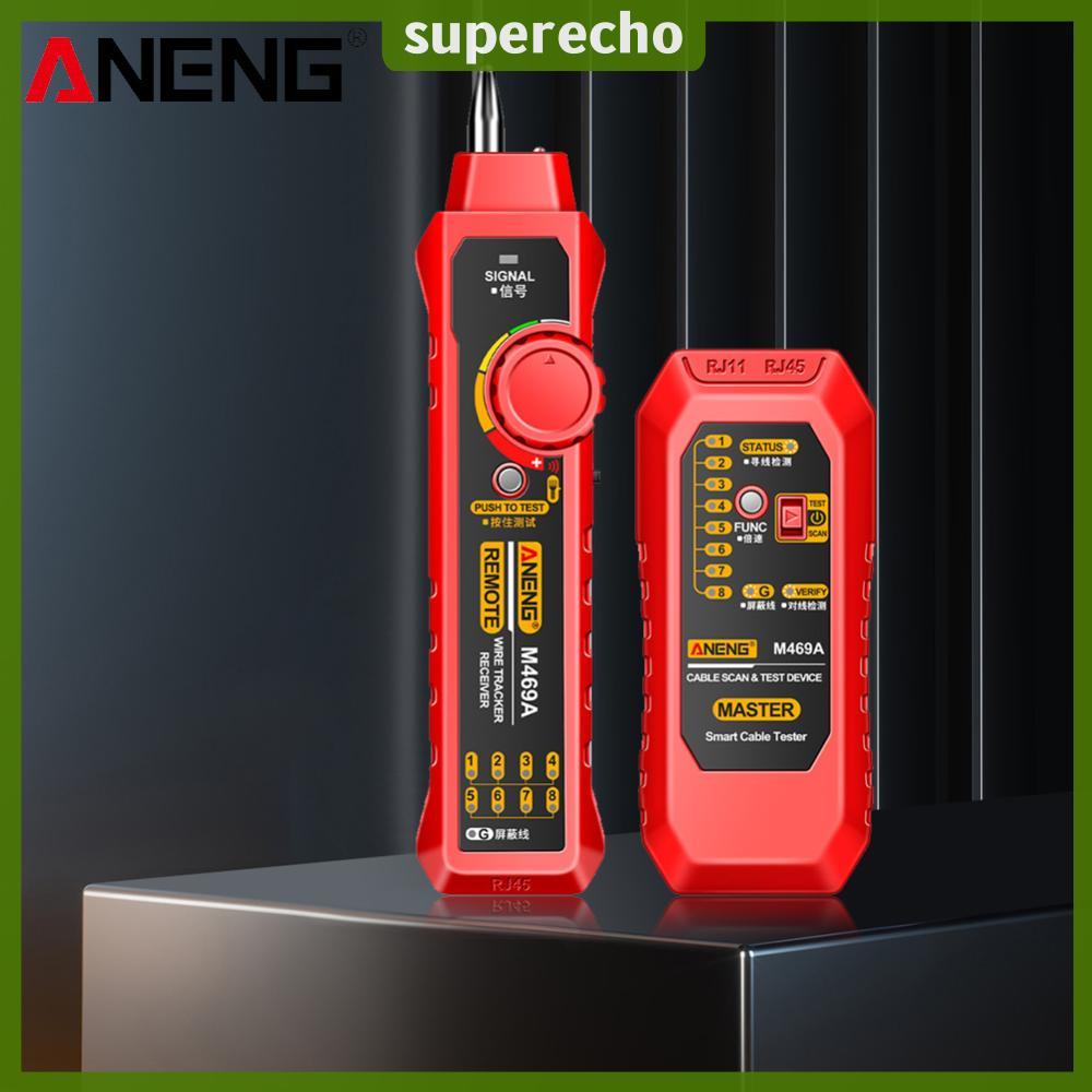 ⚡24ชม.⚡ ANENG M469A เครื่องมือวัดสายเคเบิลหลายเครื่องตรวจจับสายโทรศัพท์สําหรับซ่อมเครือข่าย