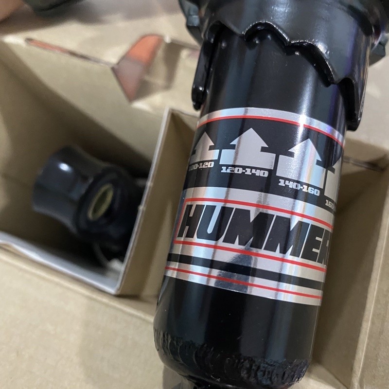 YSS HUMMER โช๊คหลัง ยาว 340 มม รับน้ำหนักได้สูง 200 กิโล สำหรับ WAVE ทุกรุ่น, RXZ, SHOGUN, KAZE 1 คู