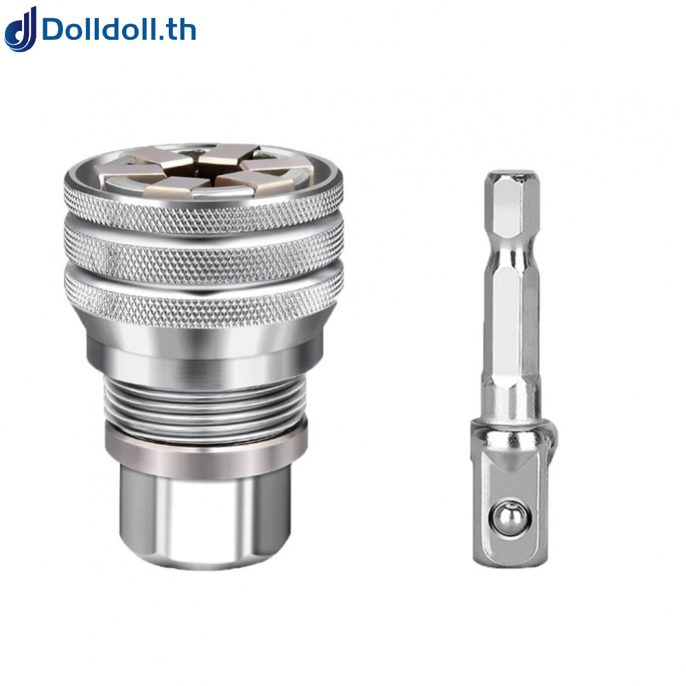 [Dolldoll]Adjustable Socket Auto Repair Tool Chromium Vanadium Steel Construction Tools