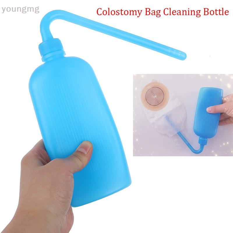 [YG] 300ml สุขอนามัยของผู้หญิงทําความสะอาดถุง Colostomy ขวดล้างพลาสติก Ostomy Pouches TH
