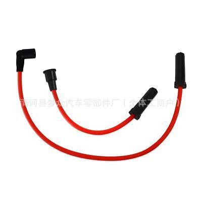 สายหัวเทียนสีแดง 10 มม. เหมาะสําหรับ 2008+Victory Motorcycle 10263 HQ Beauty 1CZW