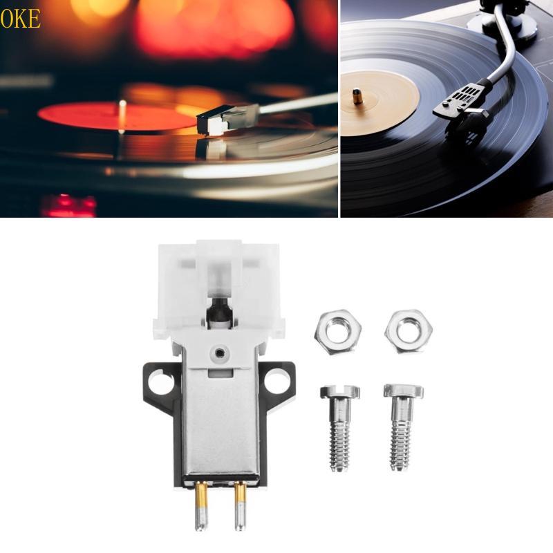 OKE Auditory MM Stylus Needle Phono Cartridge สําหรับเครื่องเล่นบันทึกมือถือแบบแม่เหล็ก