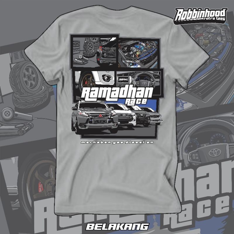 Ramdhan Race Diesel Power 1445H เสื้อยืด Ramadhan Race Diesel Gank เสื้อยืด