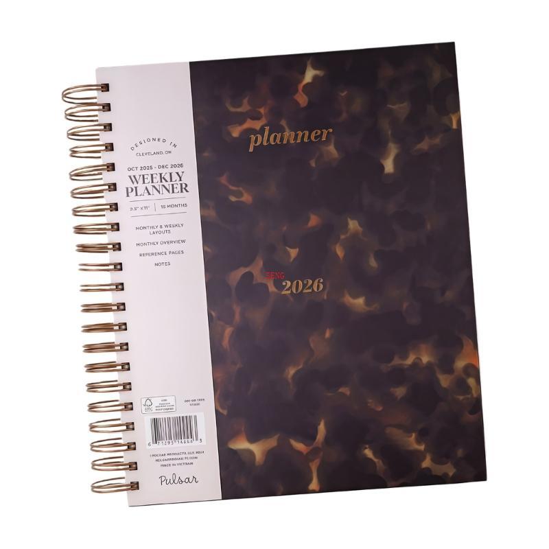 Seng 2026 Weekly Planner ต.ค. 2025-Dec 2026 Twin Coil Binding Weekly Companion Planner