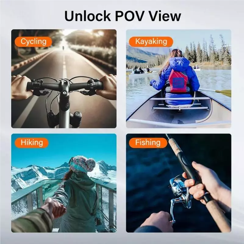 สายรัดคอแม่เหล็กยึดอะแดปเตอร์ติดตั้งกลั้งสำหรับ DJI Osmo 360/Nano Action 5 Pro/4 Gopro/Pocket 4/3/Insta360ขาจับกล้อง thumbnail 8
