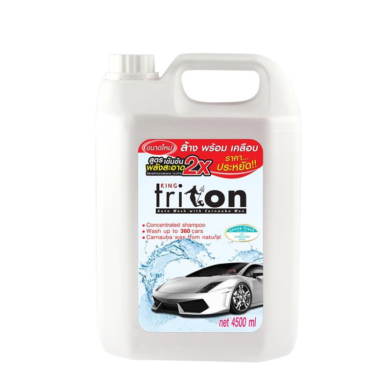 KING TRITON แชมพูล้างรถ สูตร Ozone Fresh ขนาด 4,500 มล.