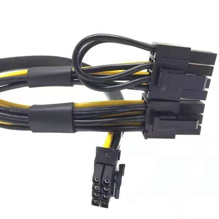 สายไฟ GPU แปลง 8P เป็น Single/Dual สำหรับ HP DL380 Gen10 Server