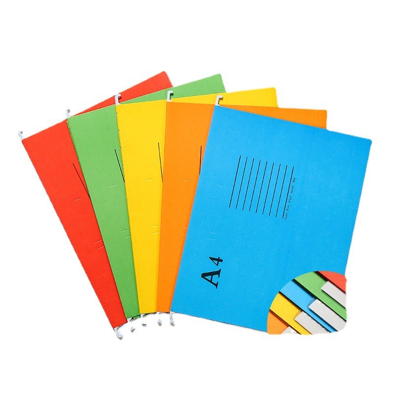 杰达文具 卡箱挂a4fc วัสดุกล่องบัตรเครื่องเขียนแขวนแรงงาน a4fc แฟ้ม3e5x9st7j22my20260120