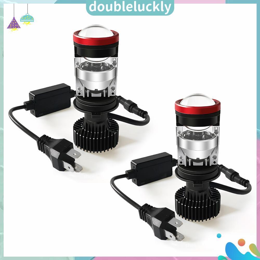 [ใหม่] 2 ชิ้น H4 หลอดไฟหน้า LED กันน้ําออโต้คาร์ไฟหน้ารถมอเตอร์ไซด์