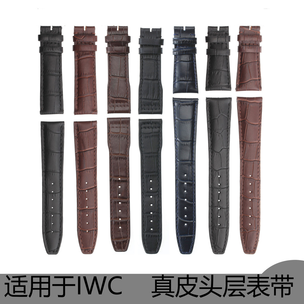 ทดแทน Wan.National สายหนังแท้ Cowhide สร้อยข้อมือ First Layer Bamboo IW · C Pilot Grape Seven ลายจระ