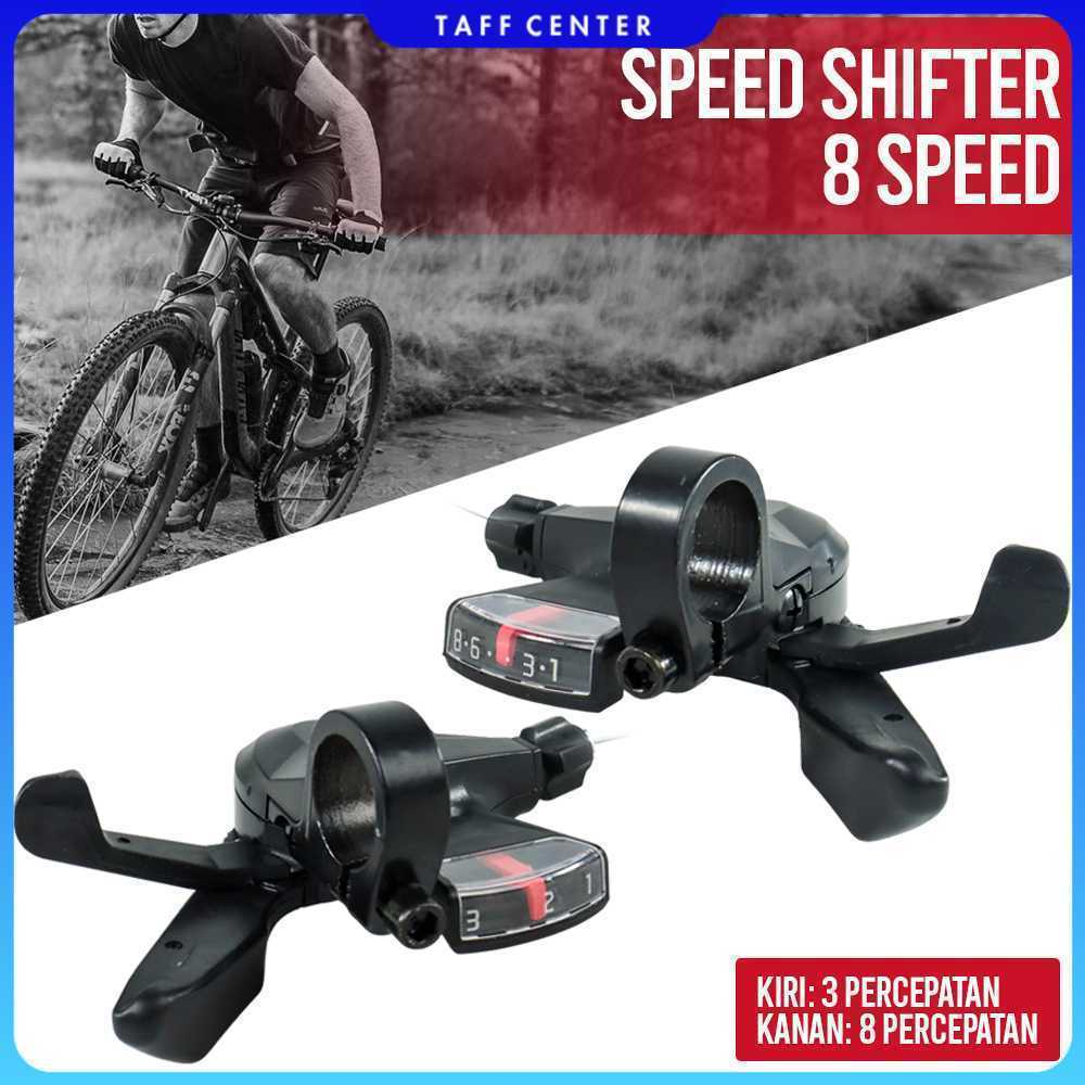 TaffiSPORT Advent Speed Shifter Trigger Bicycle 8 Speed 2 PCS - SL-M310