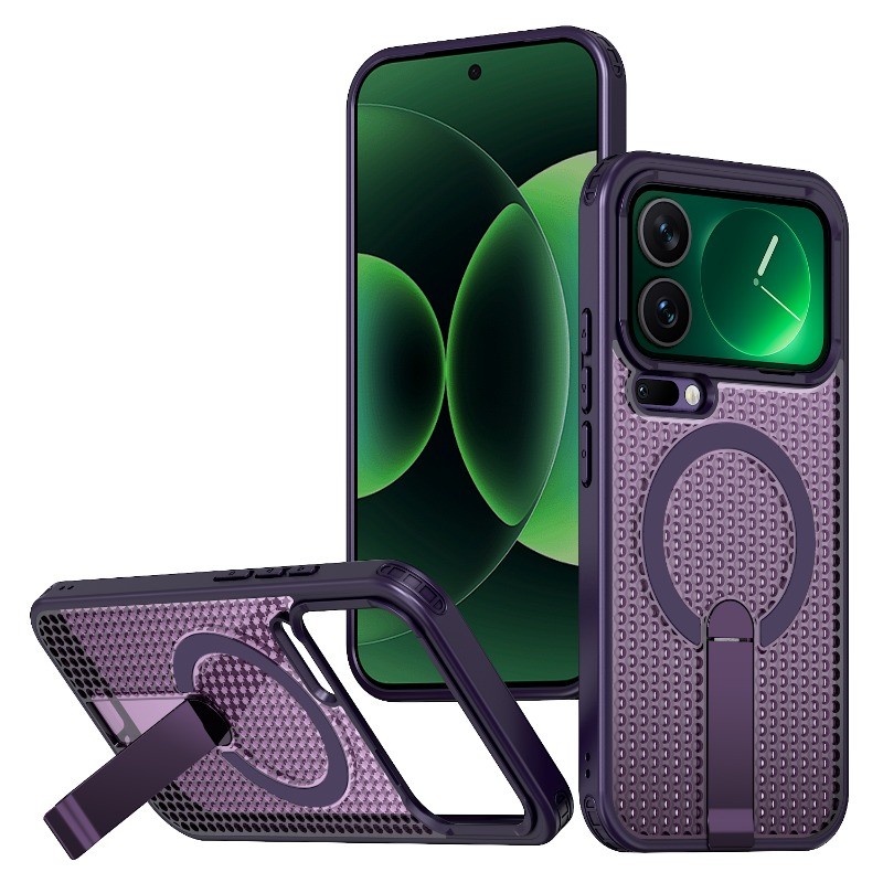 เคสโทรศัพท์ระบายความร้อนหน้าต่างขนาดใหญ่อินเทรนด์เหมาะสําหรับ Xiaomi 17 Pro Max 15T 14T Poco F7 X7 M6 C85 คุณภาพสูง TPU Anti Fouling และ Anti Slip เคสโทรศัพท์