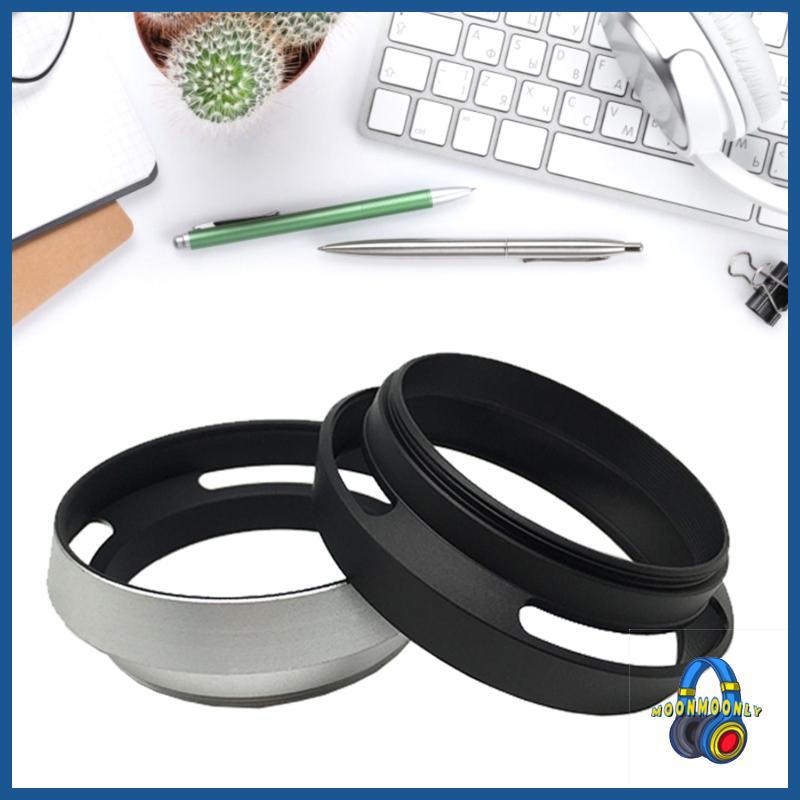 MOON Lens Shade Hollow-out Lens Hood Full-Metal Cover 37mm 40 5mm 43mm 46mm 49mm 52mm