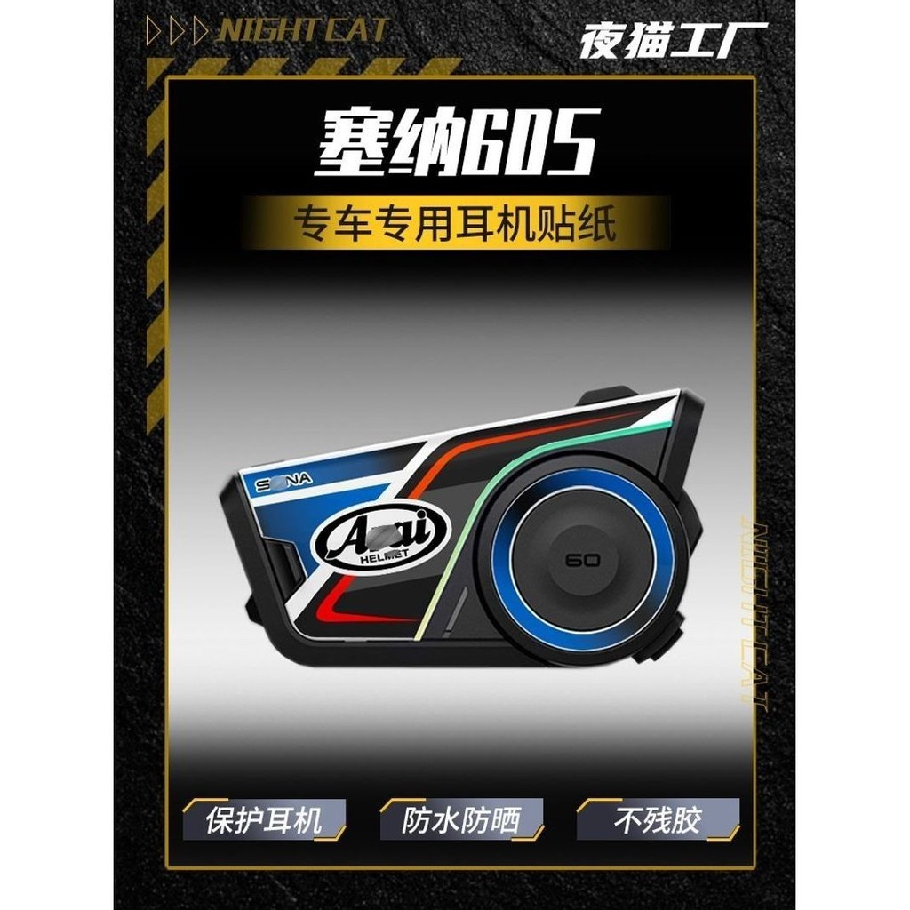 สติกเกอร์ป้องกันขัดถูสำหรับหูฟัง Senna SENA60S แบบ 1.2311