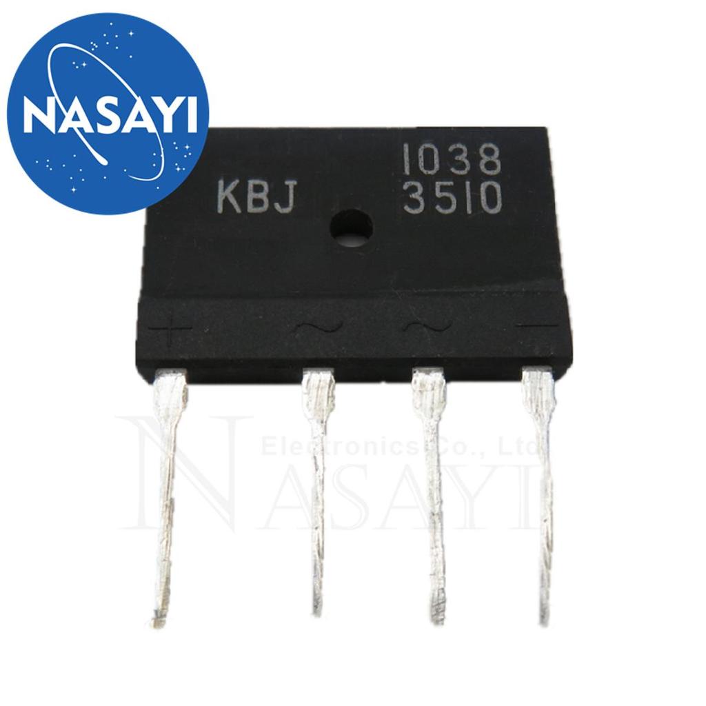 แพ็คเกจ 5 ชิ้น GBJ3510 3510 ZIP-4