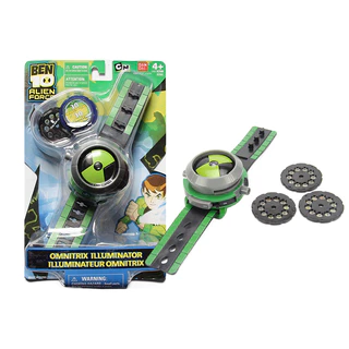 นาฬิกา Ben 10 Omnitrix Luminous กับฟังก์ชั่นโปรเจคเตอร์ 3D ของขวัญวันเกิดสำหรับเด็ก
