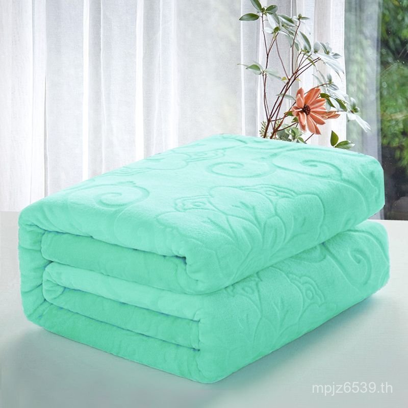 ผ้าห่ม Nap หนาผ้าห่มสํานักงานผ้าห่มขนแกะสองด้านผ้าปูที่นอนขนแกะฤดูหนาว Plus Flannel OUKU