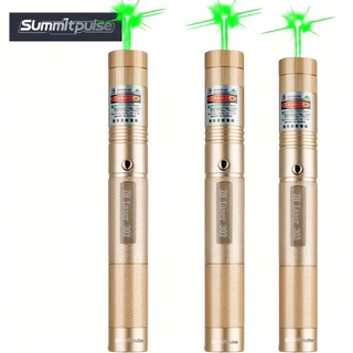 เลเซอร์แรงสูงแสงเขียว Laser303+ถ่านชาร์จ6800mAh+เครื่องชาร์จ laser pointer เลเซอร์พกพา ระยะไกลสุดสว่าง200000 ม.