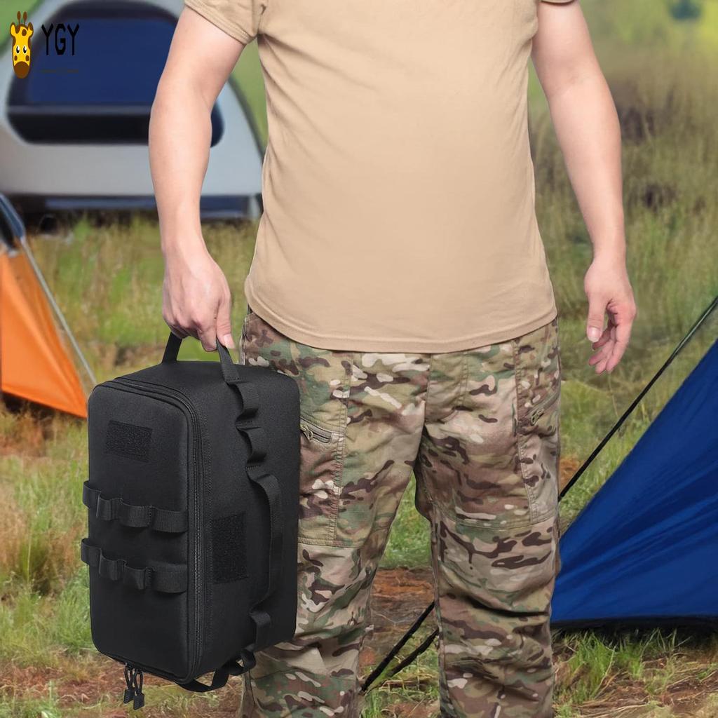 Camping เครื่องครัวถุงเก็บแก๊สอุปกรณ์ทําอาหารกล่องเก็บสําหรับบาร์บีคิวภาชนะ & Camping Gear