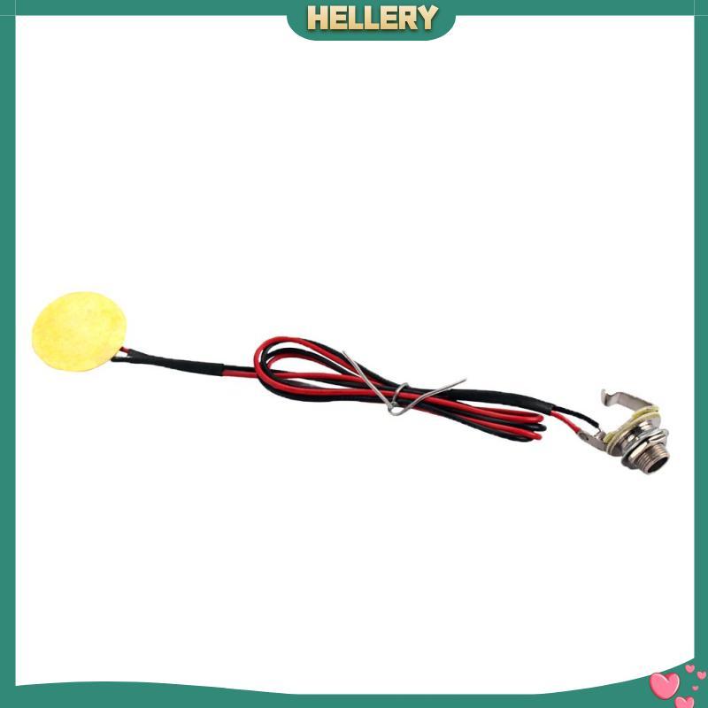 [HelleryTH] Pre- Piezo Pickup Drum Trigger Transducer สําหรับกล่องซิการ์กีตาร์ทดแทน