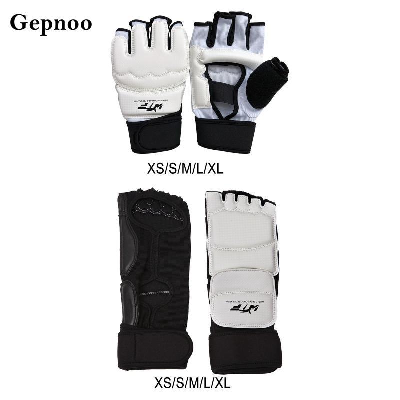 Gepnoo ถุงมือป้องกันเท้าสำหรับการฝึกซ้อมเทควันโดและคาราเต้ สบายสำหรับกีฬาKickboxing