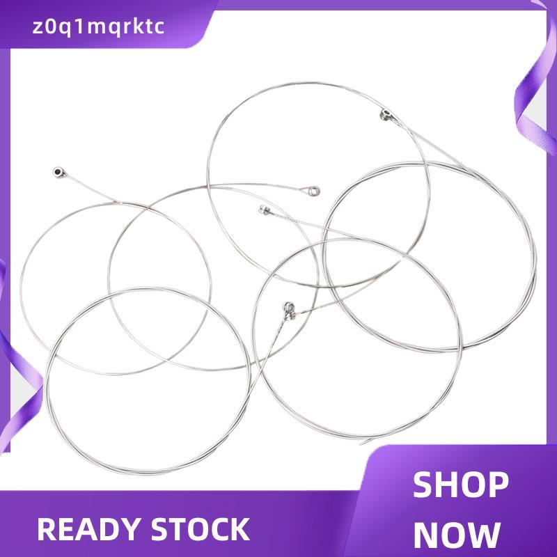 z0q1mqrktc สายกีตาร์ไฟฟ้า E203 สายกีตาร์ไฟฟ้ากันสนิมชุดสายกีตาร์ไฟฟ้า 6 1-6 สาย