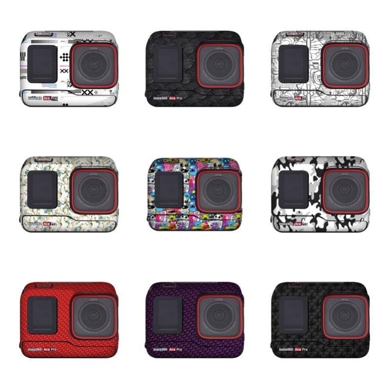สติกเกอร์ป้องกันกล้องกีฬา Insta360 เหมาะสำหรับสติกเกอร์กล้องกีฬา Insta360 Ace Pro/Insta360 Ace Pro I