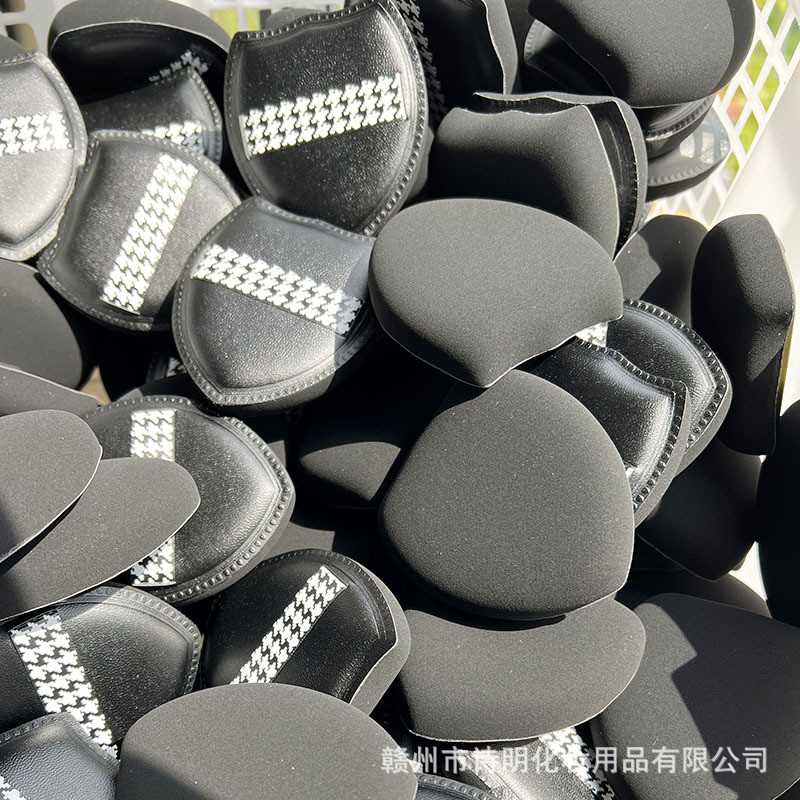 ริบบิ้นสีดํา Houndstooth Rocket Head RUBYCELL Marshmallow Cushion Liquid Foundation Skin-Friendly Pu